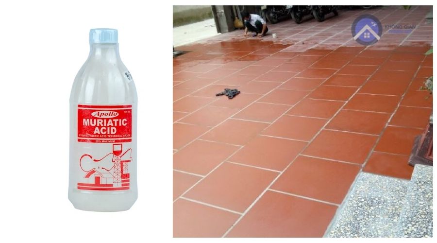Axit Muriatic là chất tẩy rửa