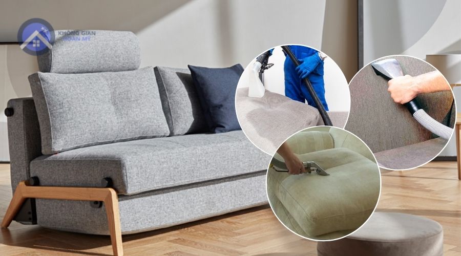 Giặt khô ghế sofa vải, nỉ